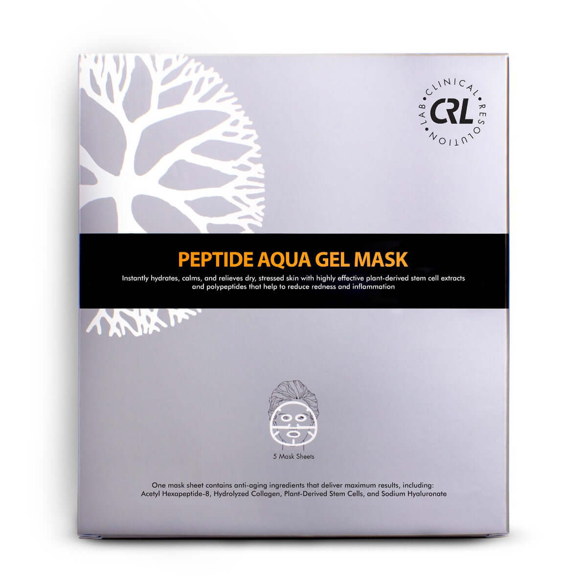 Clinical Resolution- Peptide Aqua Gel Face Mask-The Skin Spot