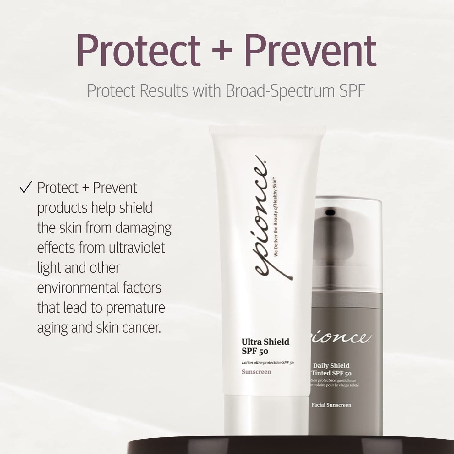 Epionce Daily Shield Tinted SPF 50  benefits