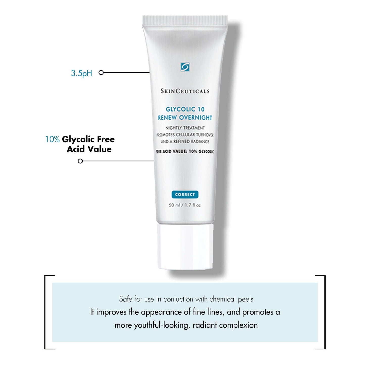 SkinCeuticals- Glycolic 10 Renew Overnight-The Skin Spot