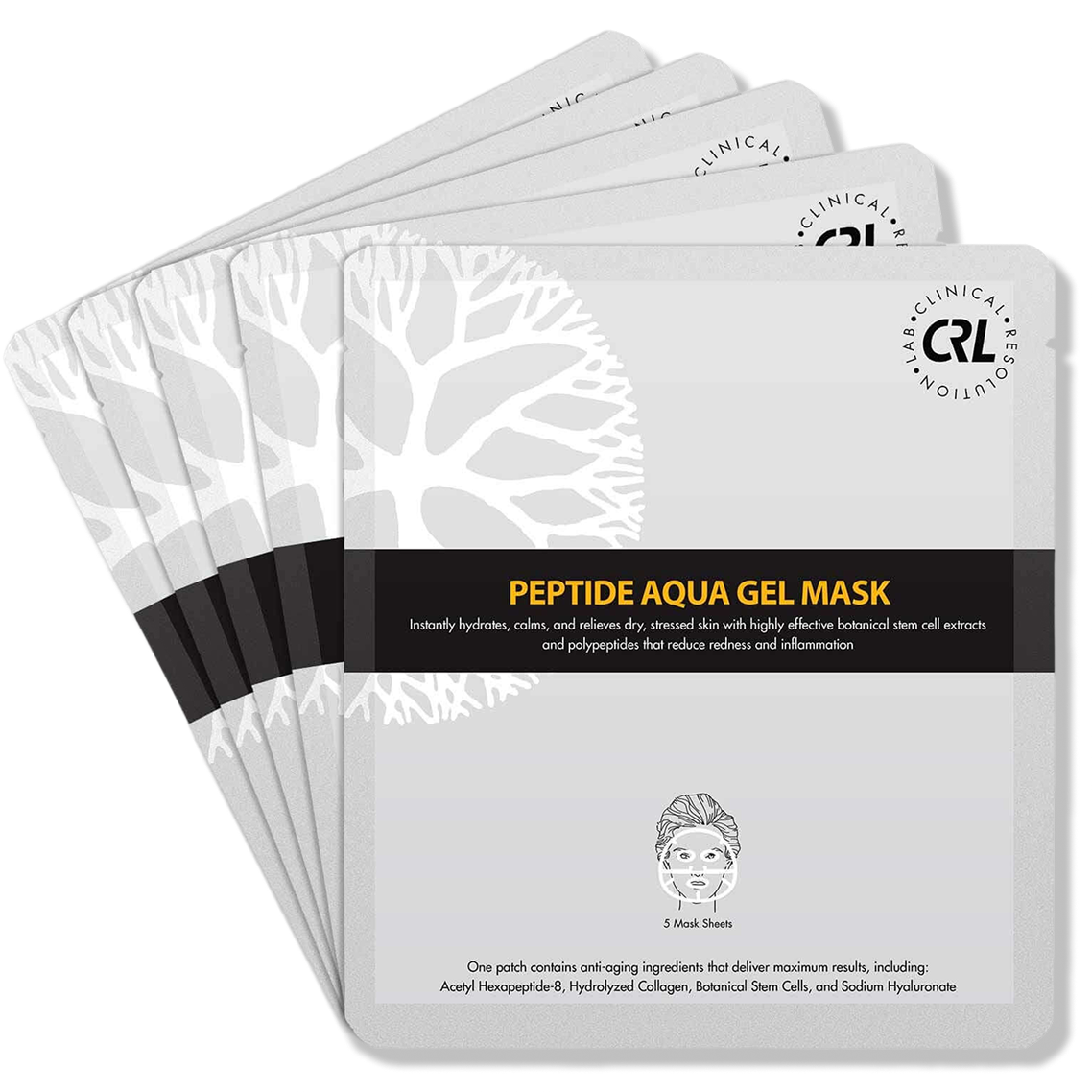 Clinical Resolution Peptide Aqua Gel Face Mask