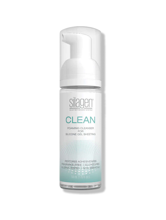 Silagen Clean Foam Cleanser – Silicone Sheet Cleaner for Scar Treatment