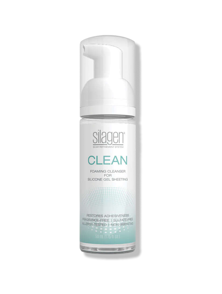 Silagen Clean Foam Cleanser – Silicone Sheet Cleaner for Scar Treatment