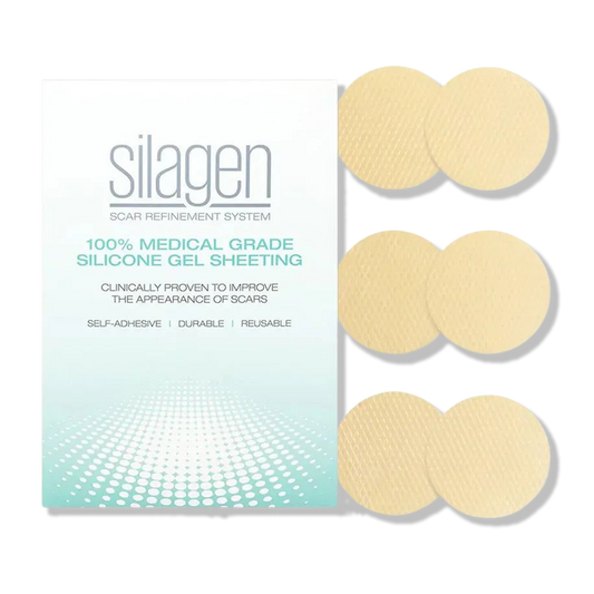 Silagen Beige Silicone Dots – 1″ Diameter Scar Treatment #7180