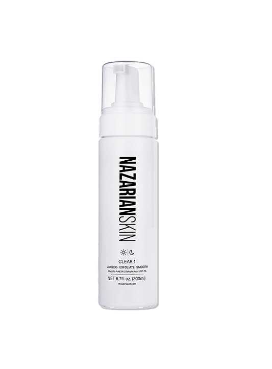 NazarianSkin Clear 1 – Gly Sal Foaming Cleanser