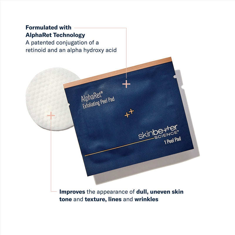 SkinBetter Science AlphaRet Exfoliating Peel Pads (30 Pack)