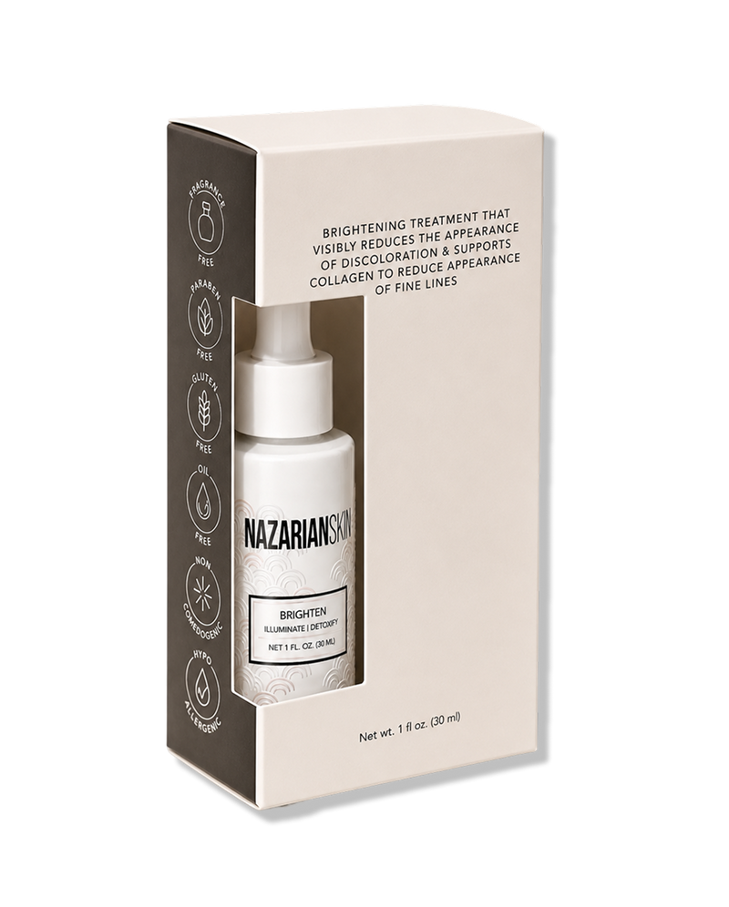 NazarianSkin Brighten 20% Vitamin C Serum – Brightening Antioxidant Treatment