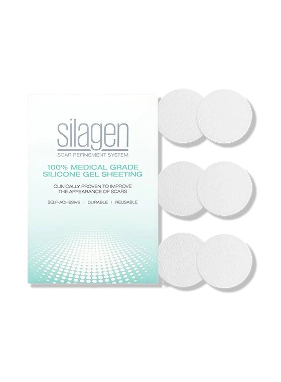 Silagen Silicone Dots – Clear Scar Treatment (1″ Diameter) #7380