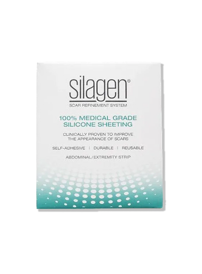 Silagen Clear Extremity Strips 8"×2" – Silicone Scar Reduction Strips #7360 main image