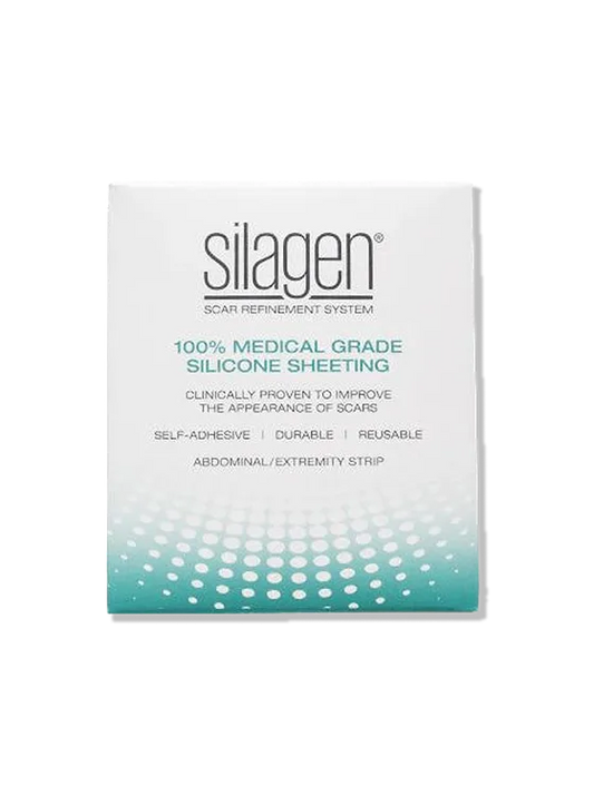 Silagen Clear Extremity Strips 8"×2" – Silicone Scar Reduction Strips #7360 main image