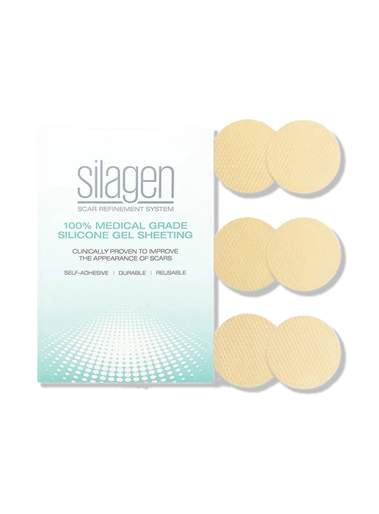 Silagen Beige Silicone Dots – 1″ Diameter Scar Treatment #7180