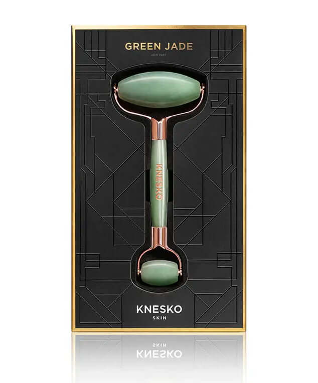 Knesko Skin- Green Jade Gemstone Roller-The Skin Spot