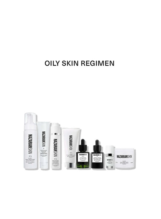 NazarianSkin Oily Skin Regimen – Clarify, Balance & Hydrate Daily