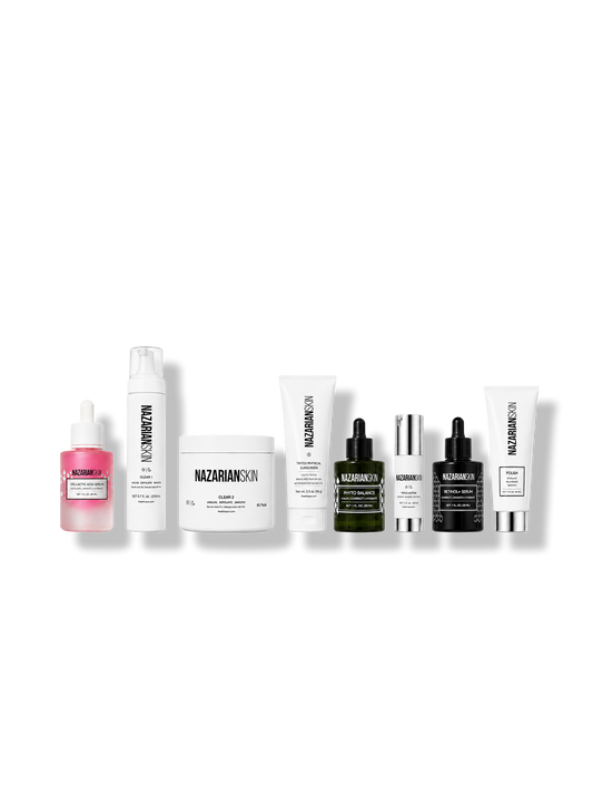 Acne Regimen: Clarify, Exfoliate, Soothe