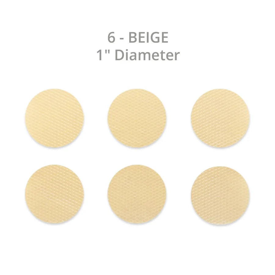 Silagen Beige Silicone Dots (1" diameter) #7180