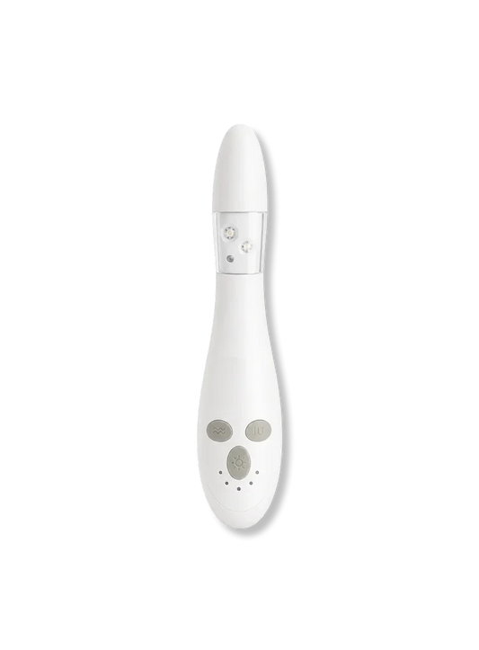 Joylux vFit Plus feminine rejuvenation device with white LED handle for intimate wellness and pelvic floor therapy home