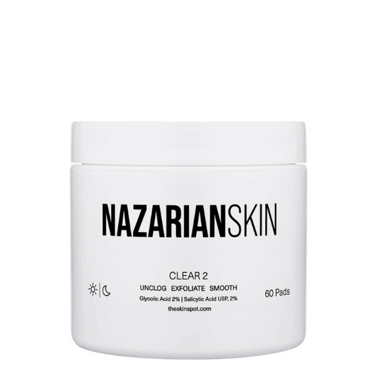 Clear 2 Gly Sal Exfoliating Pads-The Skin Spot