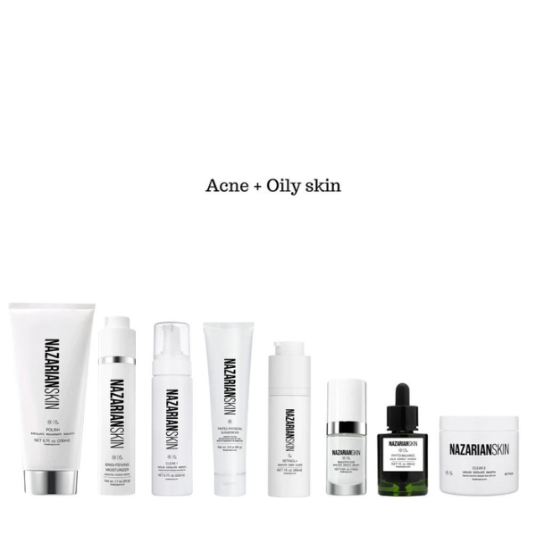 Acne Regimen: Clarify, Exfoliate, Soothe