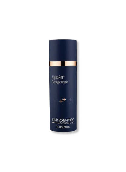 SkinBetter AlphaRet Overnight Cream retinol night cream for anti aging, smoother skin texture and fine lines