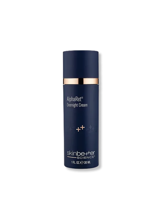 SkinBetter AlphaRet Overnight Cream retinol night cream for anti aging, smoother skin texture and fine lines