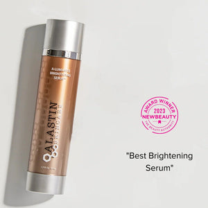 Alastin A-Luminate Brightening Serum awarded Best Brightening Serum by NewBeauty in 2023 for skin tone clarity