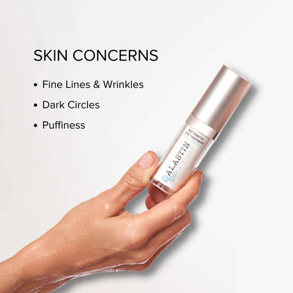 Alastin Restorative Eye Treatment showing under eye treatment for dark circles puffiness and fine lines concerns