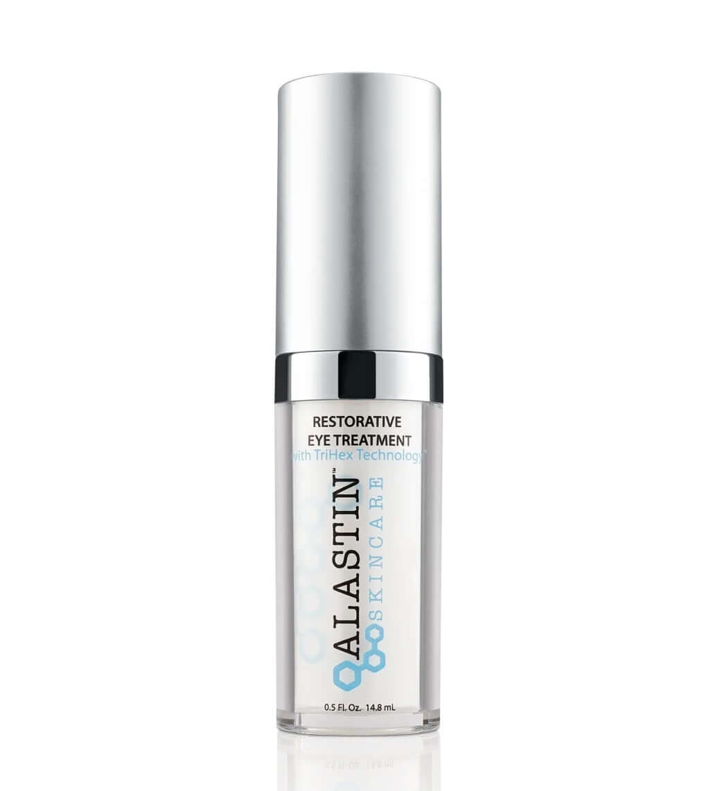 Alastin Restorative Eye Treatment with TriHex Technology front view eye cream for dark circles and smoother skin