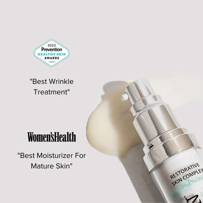 Alastin Restorative Skin Complex award winning serum by Alastin Skincare for wrinkles and mature skin care results