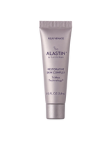 Alastin Restorative Skin Complex sample tube with TriHex Technology for smoother, firmer skin and restorative skincare care