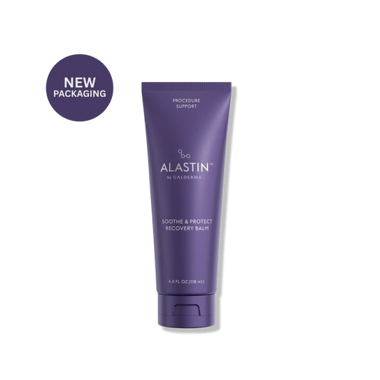 ALASTIN Soothe & Protect Recovery Balm purple tube with new packaging for sensitive post-procedure skin care