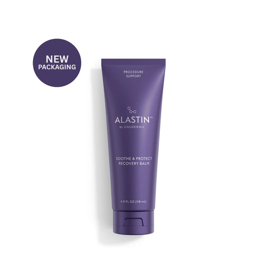 Alastin Skincare Soothe Protect Recovery Balm new packaging post procedure balm to calm hydrate and repair skin barrier