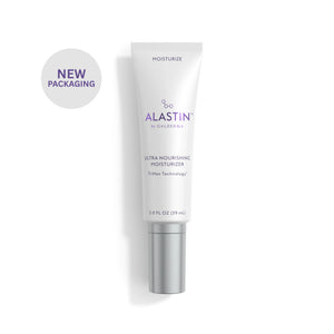Alastin Skincare Ultra Nourishing Moisturizer front view in new packaging with TriHex Technology for deep hydration skin