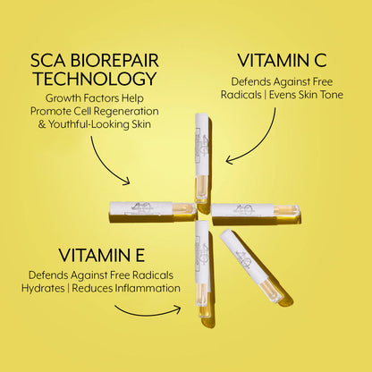 Biopelle Tensage Intensive Serum 40 benefits — improves skin tone, texture, and radiance with growth factors and Vitamin C
