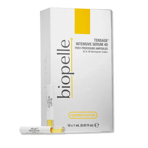 Biopelle Tensage Intensive Serum 40 ampoules with SCA 40 growth factor for post procedure skin recovery