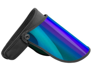 Bluestone Sunshields Full Lux Mermaid — full-face UPF 50+ sun shield for post-cosmetic procedure recovery and UV protection