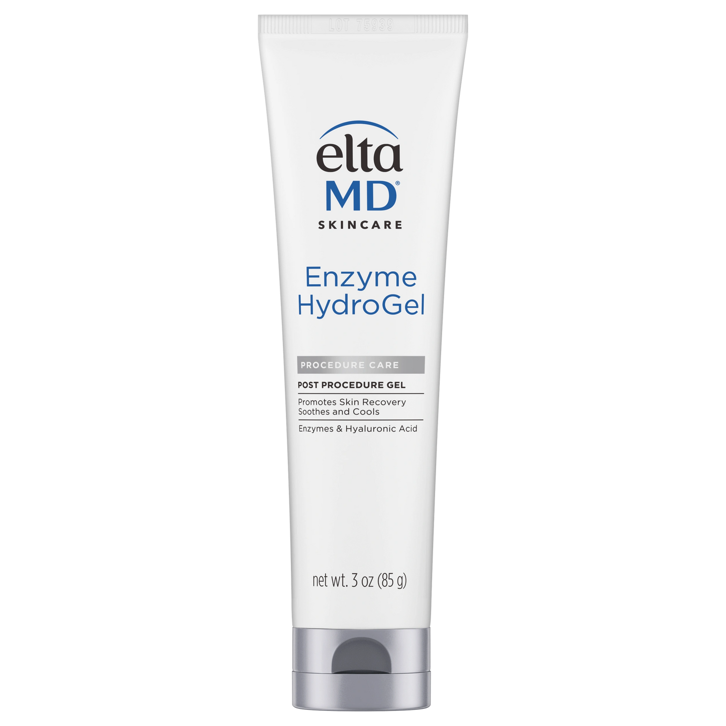EltaMD Enzyme HydroGel — cooling oil-free clear gel that soothes skin and speeds recovery after non-ablative laser procedures