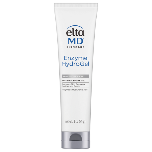 EltaMD Enzyme HydroGel — cooling oil-free clear gel that soothes skin and speeds recovery after non-ablative laser procedures