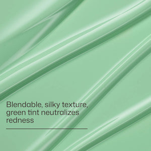 EltaMD UV Skin Recovery green tint texture image showing blendable silky formula that neutralizes visible redness fast