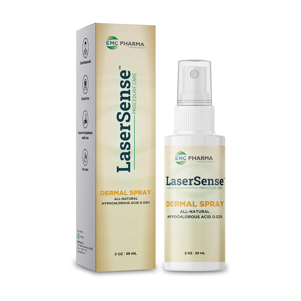 EMC Lasercyn Dermal Spray: Post-Procedure Managing Mist – The Skin
