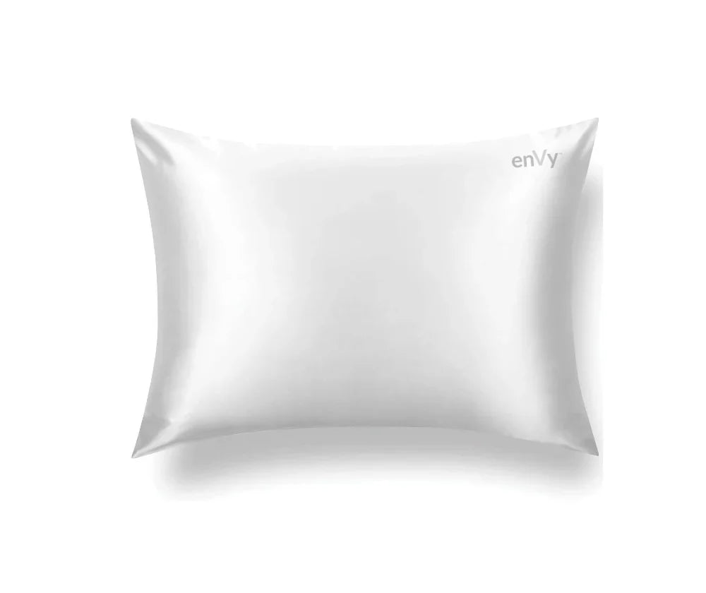 enVy copper pillowcase mulberry silk queen size with smooth surface for reducing wrinkles and improving skin hydration