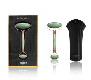 Knesko Skin- Green Jade Gemstone Roller-The Skin Spot