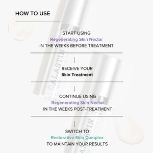 How to use Alastin Skin Nectar before and after treatment to support skin recovery improve results and maintain healthy skin