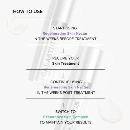 How to use Alastin Skin Nectar before and after treatment to support skin recovery improve results and maintain healthy skin