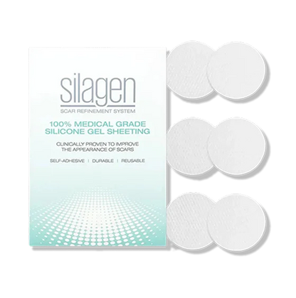 Silagen Silicone Dots – Clear Scar Treatment (1″ Diameter) #7380