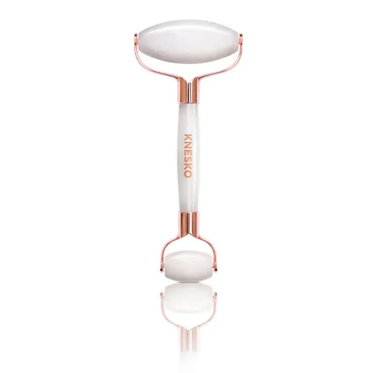 Knesko Skin- White Jade Gemstone Roller-The Skin Spot
