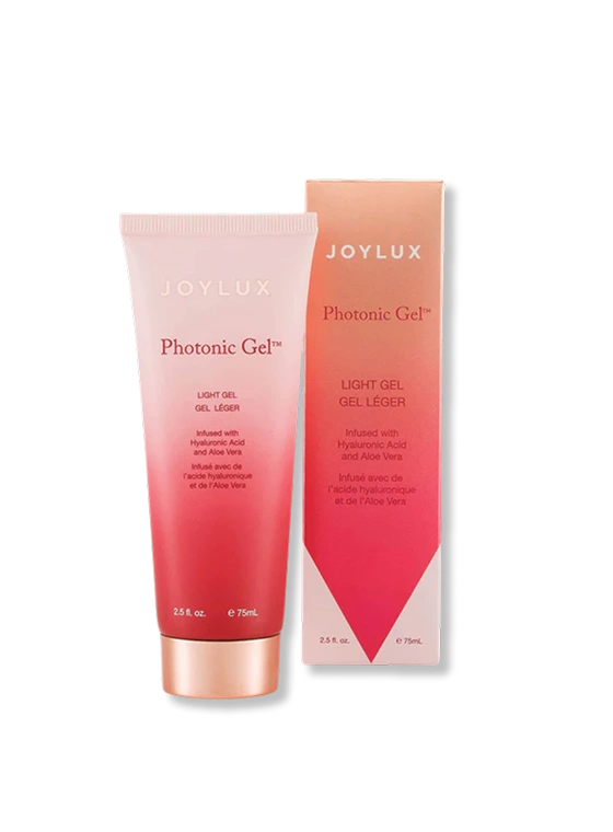 Joylux Photonic Gel light gel tube and box with hyaluronic acid and aloe vera for vFit intimate wellness device gel therapy