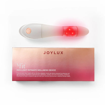 Joylux vFit Gold PLUS closeup — UV-free 662nm wavelength technology for collagen production and intimate tissue repair