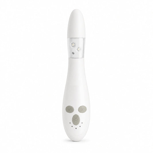 Joylux vFit Plus feminine rejuvenation device with white LED handle for intimate wellness and pelvic floor therapy home
