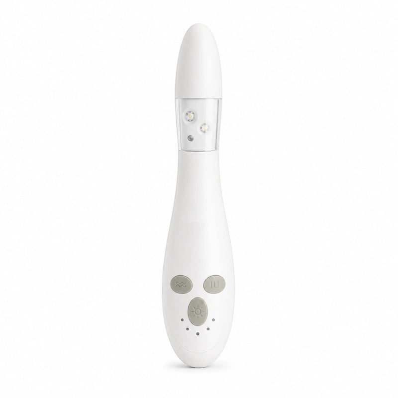 Joylux vFit Plus feminine rejuvenation device with white LED handle for intimate wellness and pelvic floor therapy home