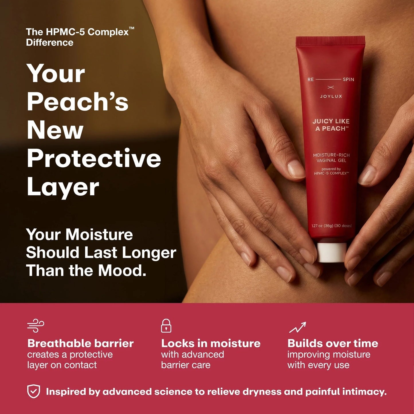 Joylux JUICY LIKE A PEACH Vaginal Moisturizing Gel