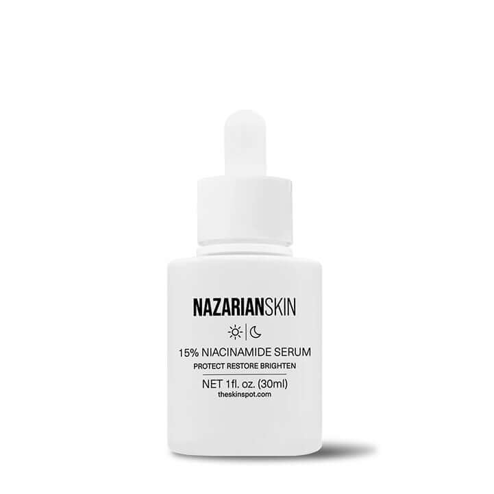 NazarianSkin 15 niacinamide pore refining serum that controls oil minimizes pores and brightens uneven skin tone